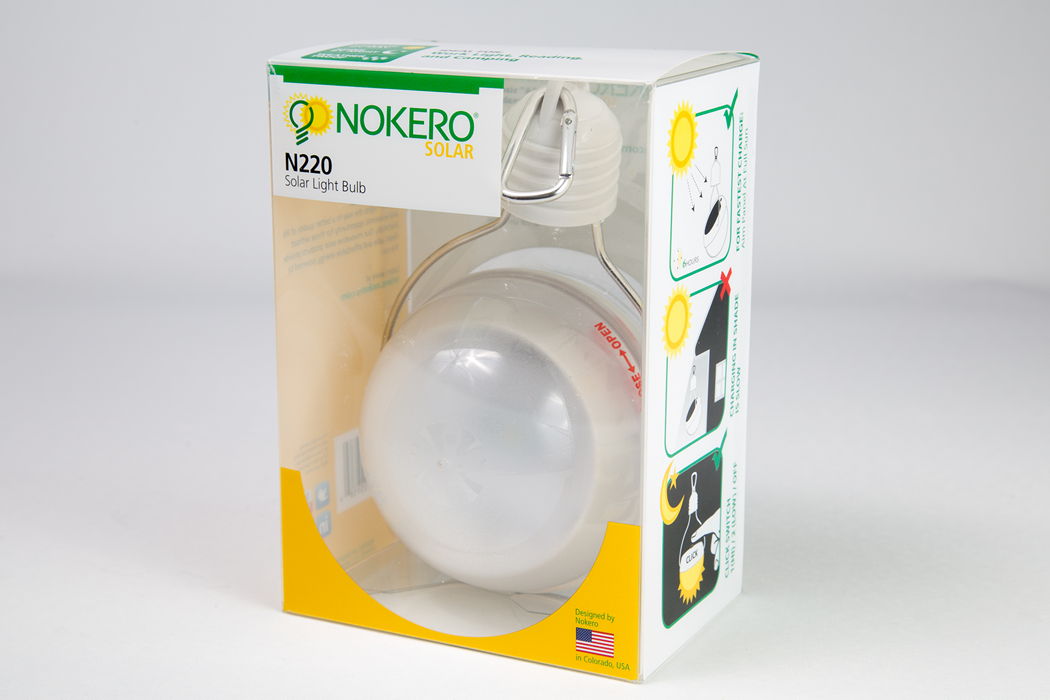 Светодиодный светильник на солнечных батареях Nokero N220